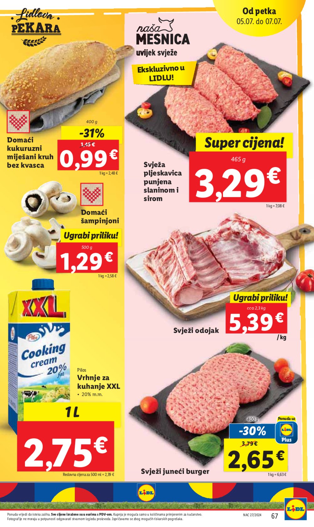 Lidl Katalog Super Ponuda Od Ponedjeljka Nju Kalo