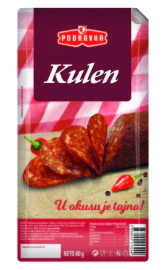 Kulen ili čajna kobasica Podravka 80 g Tommy Akcija Njuškalo katalozi