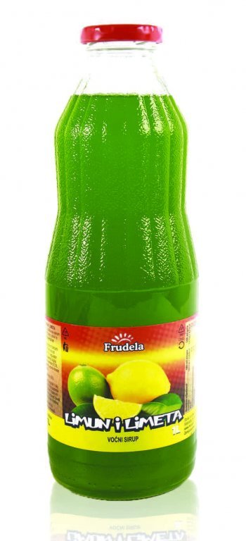 Voćni sirup naranča ili limun limeta Frudela 1 l NTL Akcija