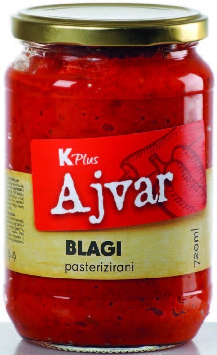 Ajvar blagi K Plus 680 g Akcija Njuškalo katalozi