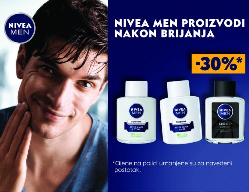 Popusta Na Nivea Men Proizvode Nakon Brijanja Tommy Akcija