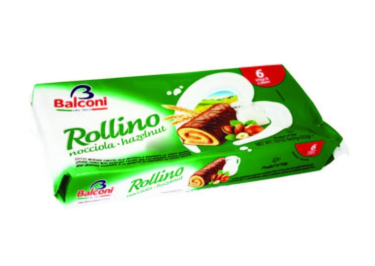 Rolat s kremom od lješnjaka Rollino Balconi 6x37 g Tommy Akcija