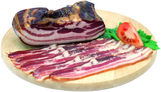 Domaća dimljena slanina Belje 1kg Plodine Akcija Njuškalo katalozi