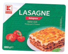 Lasagne Bolognese K Classic Kg Kaufland Akcija Nju Kalo Katalozi