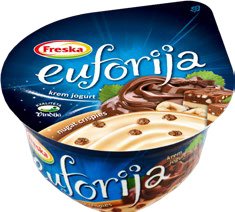 Jogurt Freska Euforija Razni Okusi Vindija 150 G Brodokomerc Nova