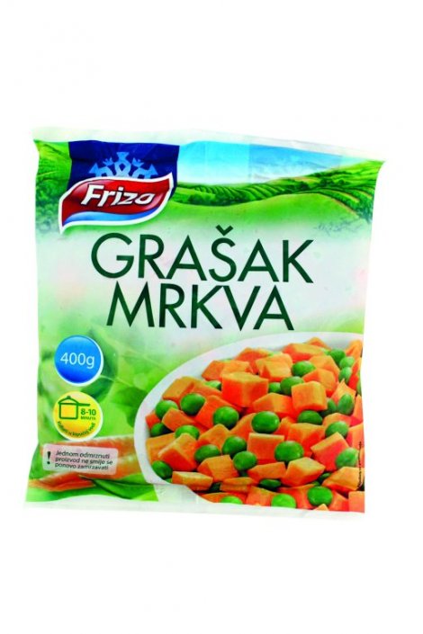 Grašak mrkva Frizo 400g Plodine Akcija Njuškalo katalozi