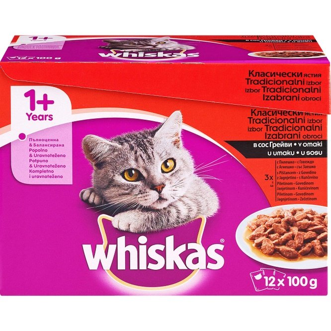 Hrana za mačke Whiskas 12x100 g Kaufland Akcija Njuškalo katalozi