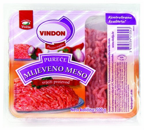 Meso pureće mljeveno Vindon Vindija 500 g Akcija Njuškalo katalozi