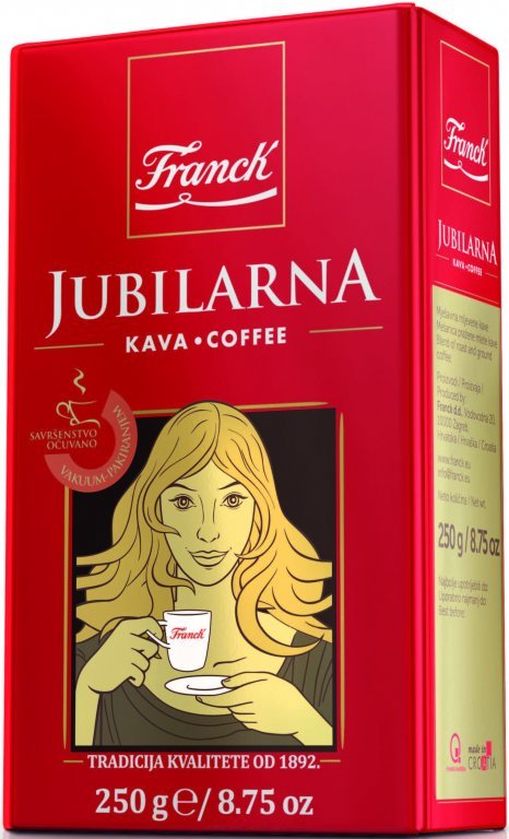 Kava jubilarna mljevena Franck 250 g Akcija Njuškalo katalozi