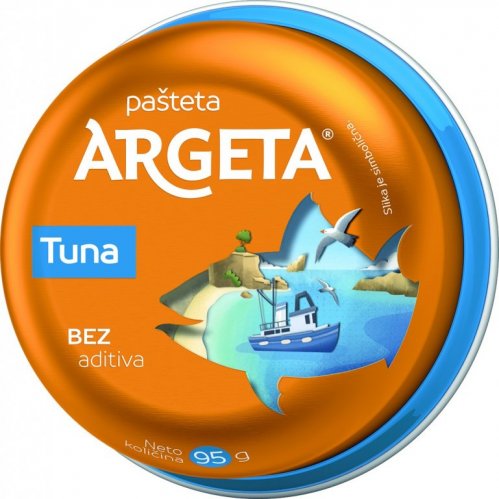 Pašteta tuna odabrane vrste Argeta 95 g Akcija Njuškalo katalozi