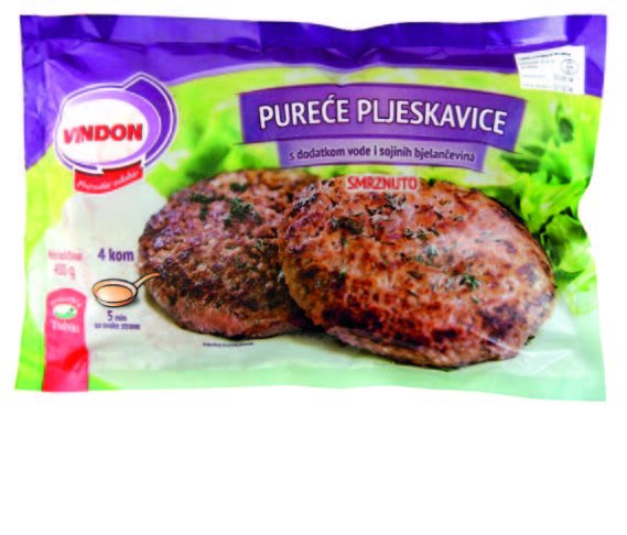 Pure I Evp I I Pljeskavice Ili Mesne Okruglice Vindon G Ntl