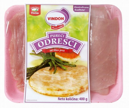 Pileći odresci Cekin ili Pureći odresci Vindon 400 g Akcija