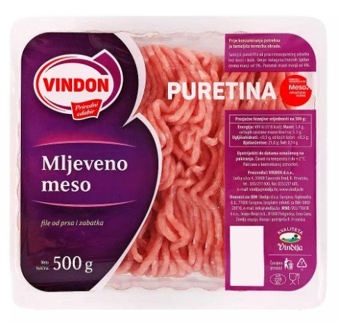 Pureće mljeveno meso Vindon 500 g Kaufland Akcija Njuškalo katalozi