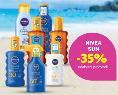 35 na odabrane proizvode Nivea Sun Plodine Akcija Njuškalo katalozi