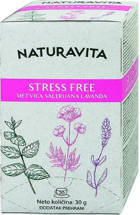 Čaj Stress Free 20 vrećica naturavita 30 g Akcija Njuškalo katalozi