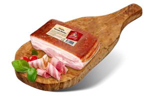 Slanina pečena mesnata Gavrilović 1 kg Studenac Akcija Njuškalo