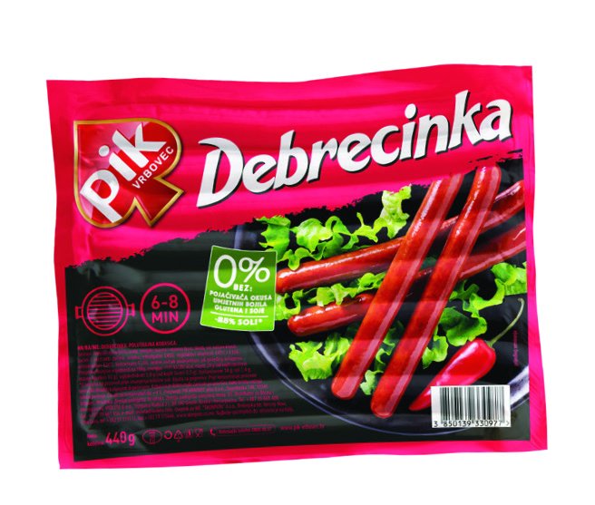 Kobasica Kranjska VP Pik 300 G Ili Debrecinka VP 440 G Boso Akcija