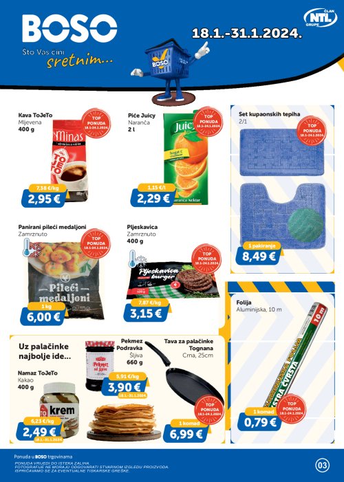 Boso katalog Akcija 18 01 31 01 2024 Njuškalo katalozi