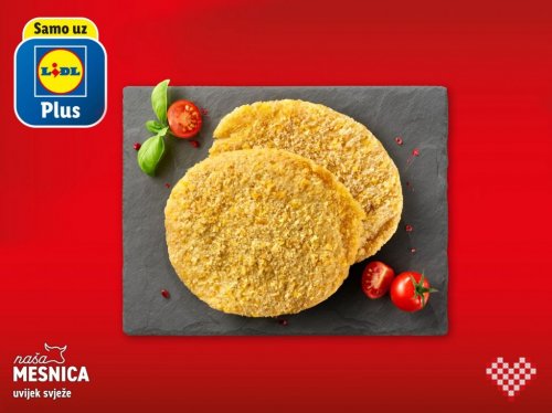 Panirani pileći odrezak 200 g Lidl Akcija Njuškalo katalozi