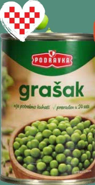 Grašak Podravka 420 g Studenac Akcija Njuškalo katalozi