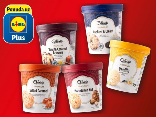 Premium Sladoled Gelatelli Ml Lidl Akcija Nju Kalo Katalozi