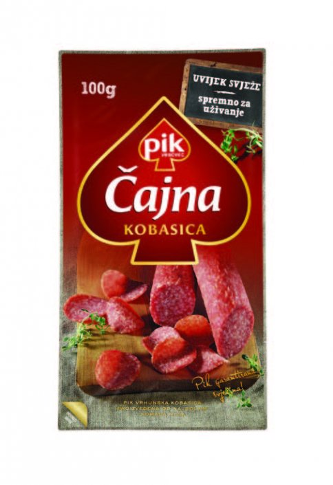 Kobasica čajna ili zimska salama Pik 100 g Tommy Akcija Njuškalo