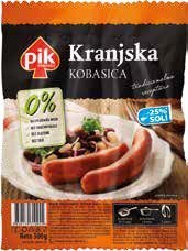 Kobasica kranjska PIK 300 g Vrutak Akcija Njuškalo katalozi