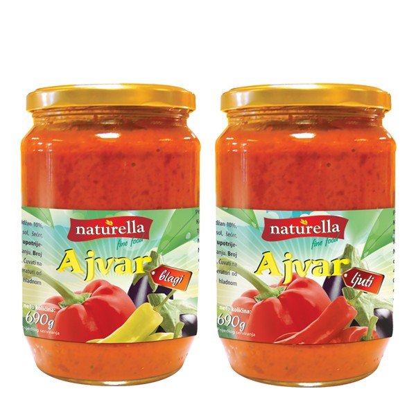 Ajvar Blagi Ili Ljuti Naturella G Diskont Stani Akcija