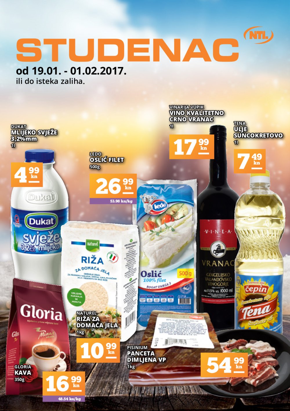 Studenac katalog Siječanj 2017 do 1.2.2017.