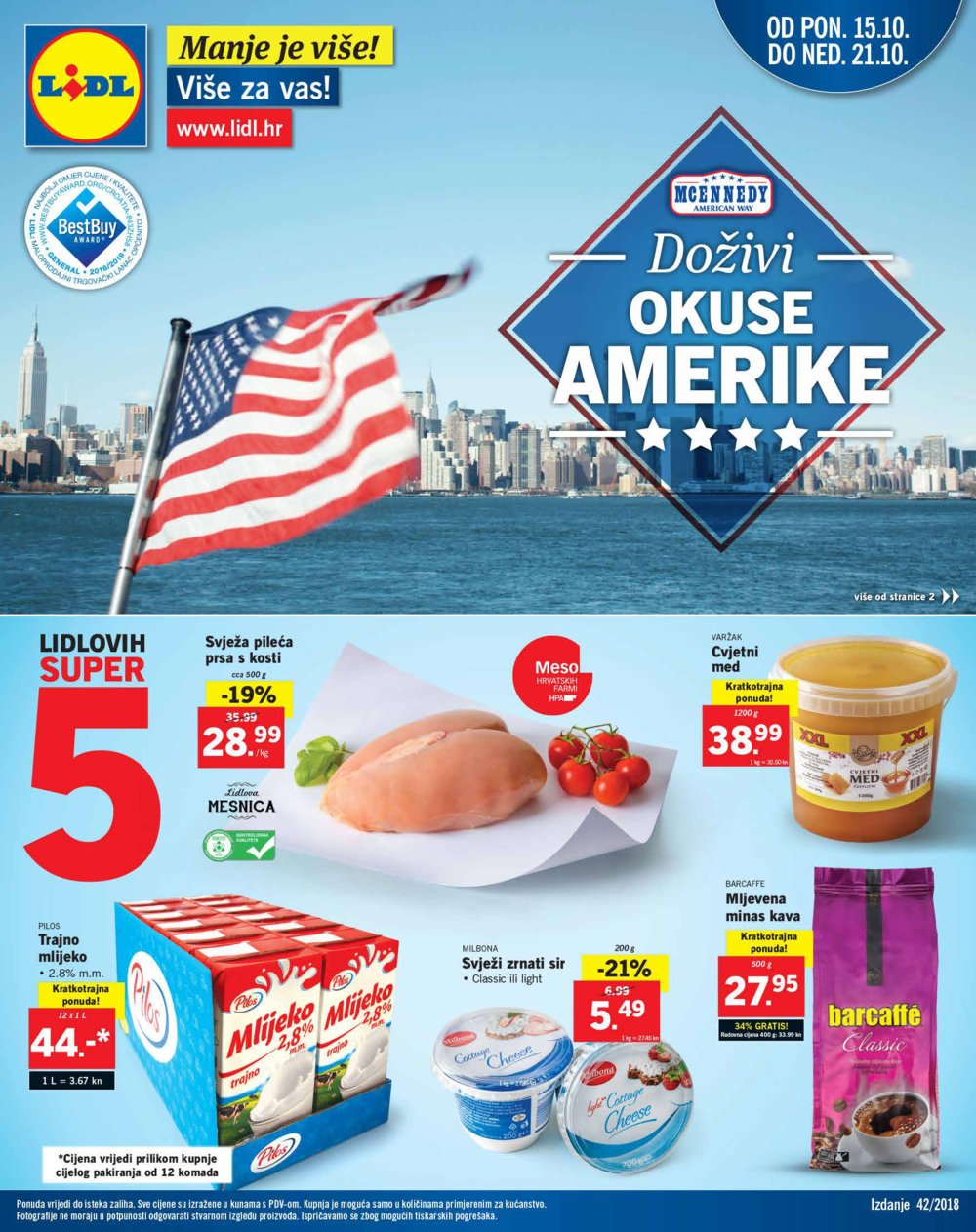 Lidl katalog Akcija 15.10.-21.10.2018.