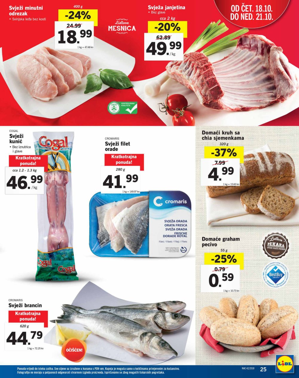 Lidl katalog Akcija 15.10.-21.10.2018.