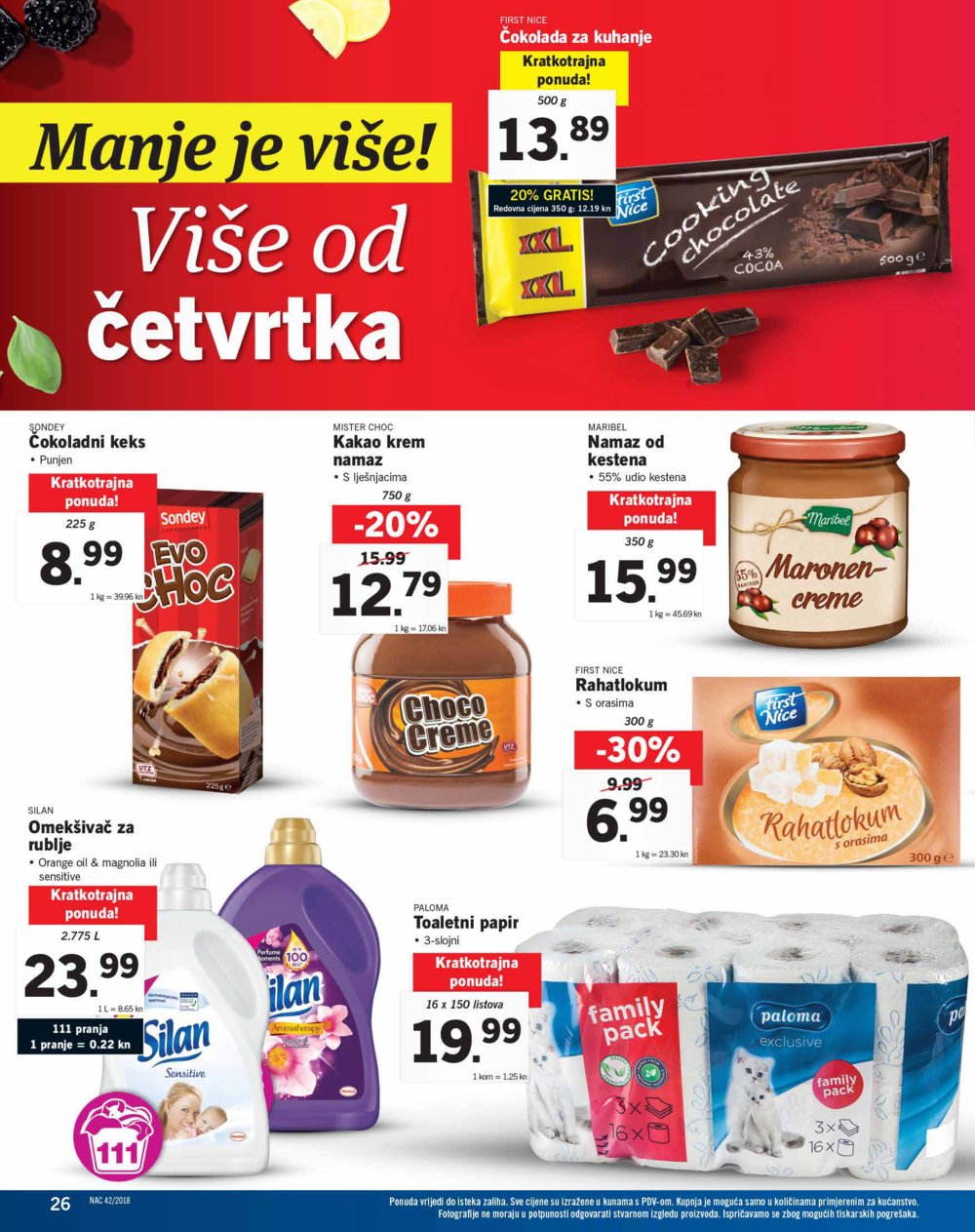Lidl katalog Akcija 15.10.-21.10.2018.