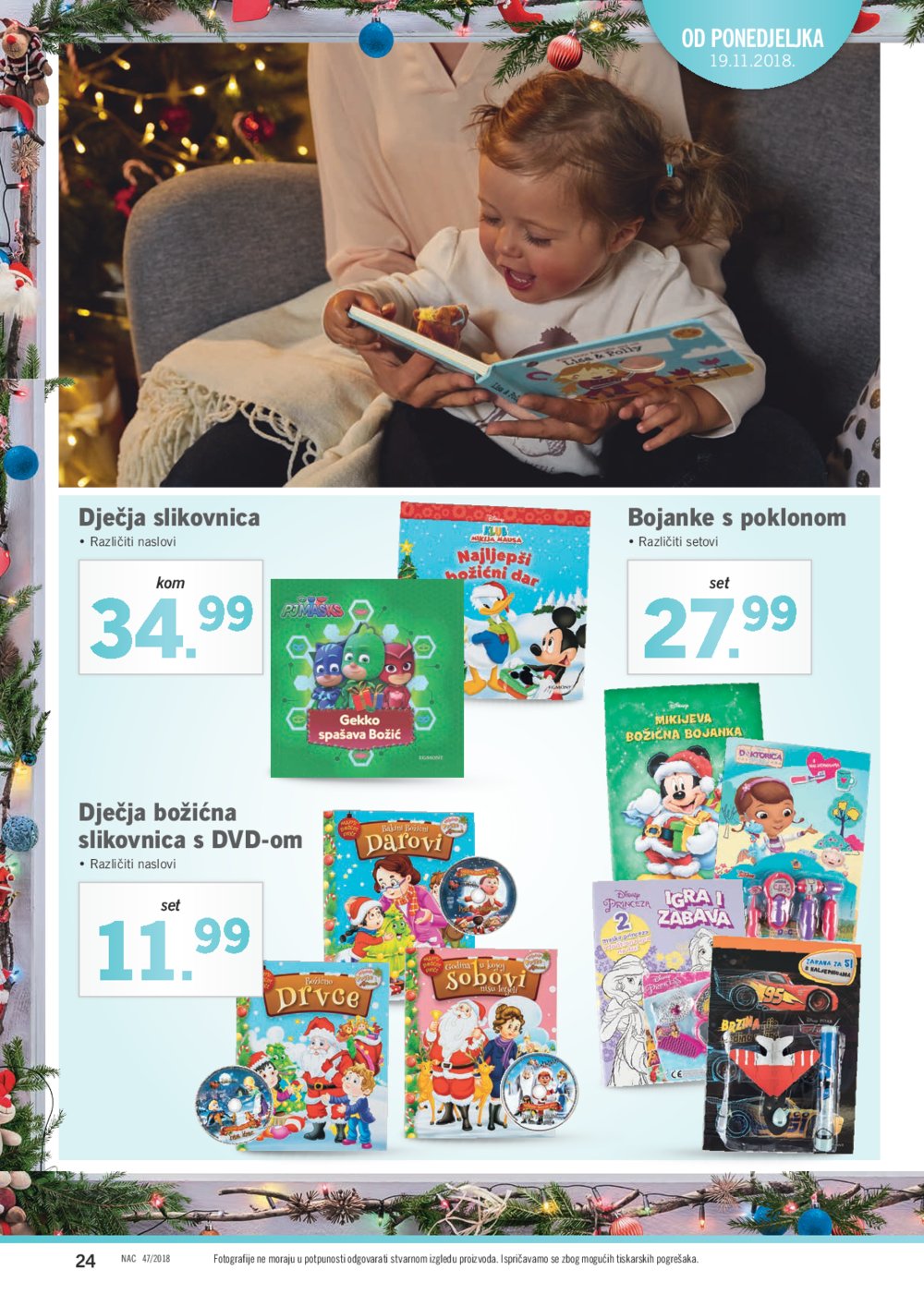 Lidl Božićni katalog Akcija od 19.11.-30.11.2018.