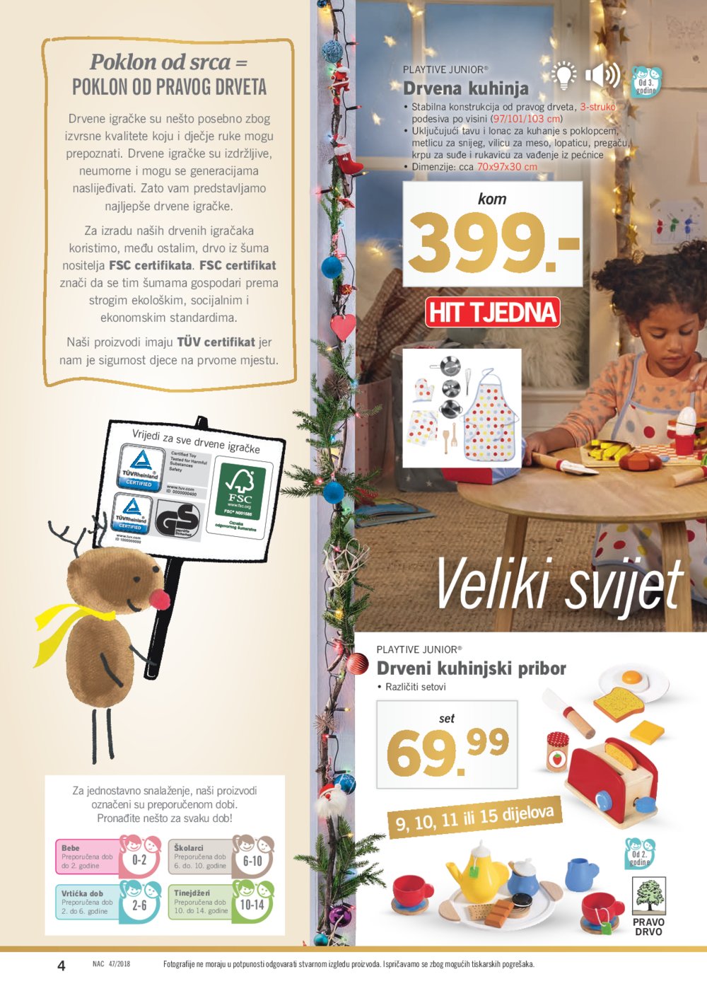 Lidl Božićni katalog Akcija od 19.11.-30.11.2018.