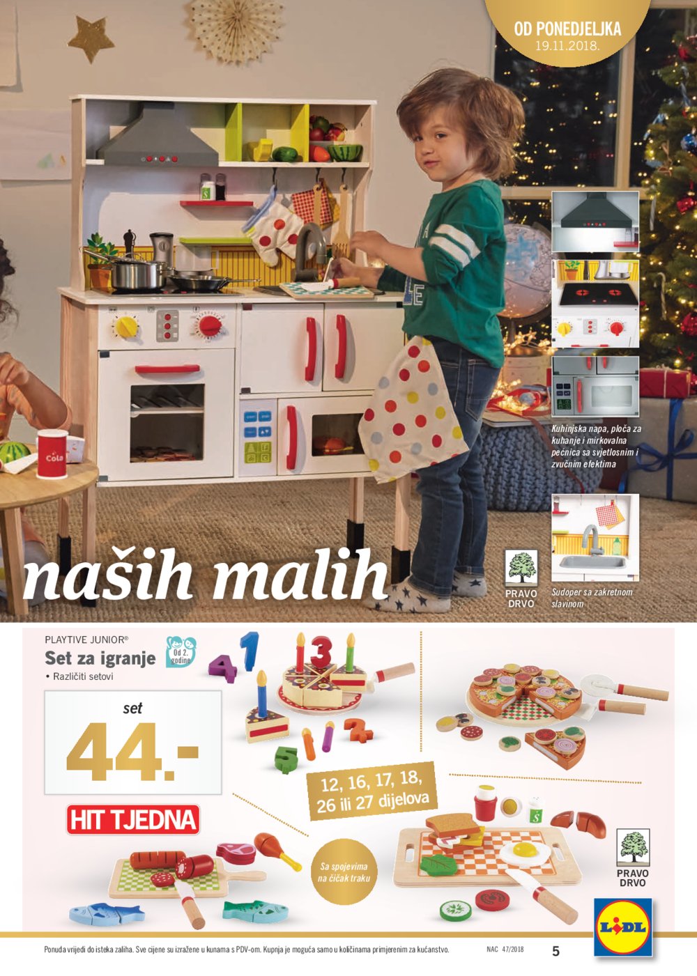 Lidl Božićni katalog Akcija od 19.11.-30.11.2018.