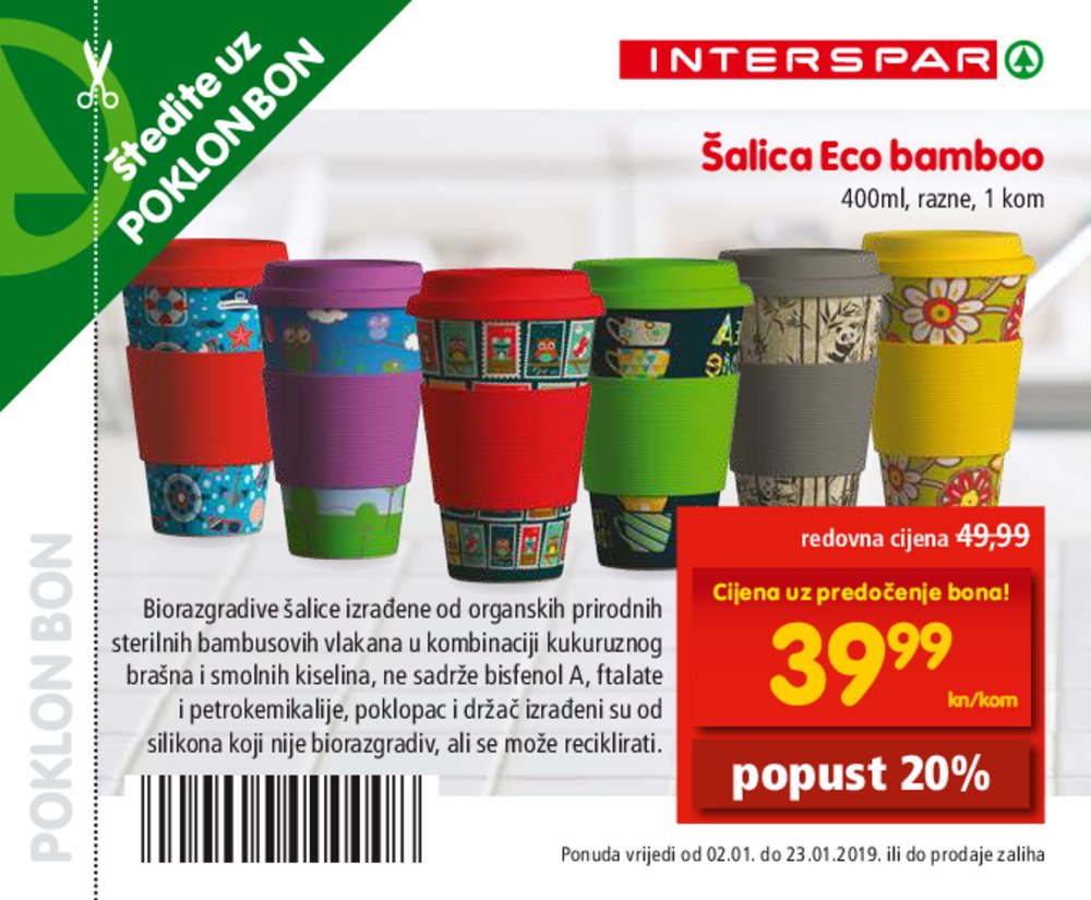 Interspar katalog Bonovi 02.01.-23.01.2019.