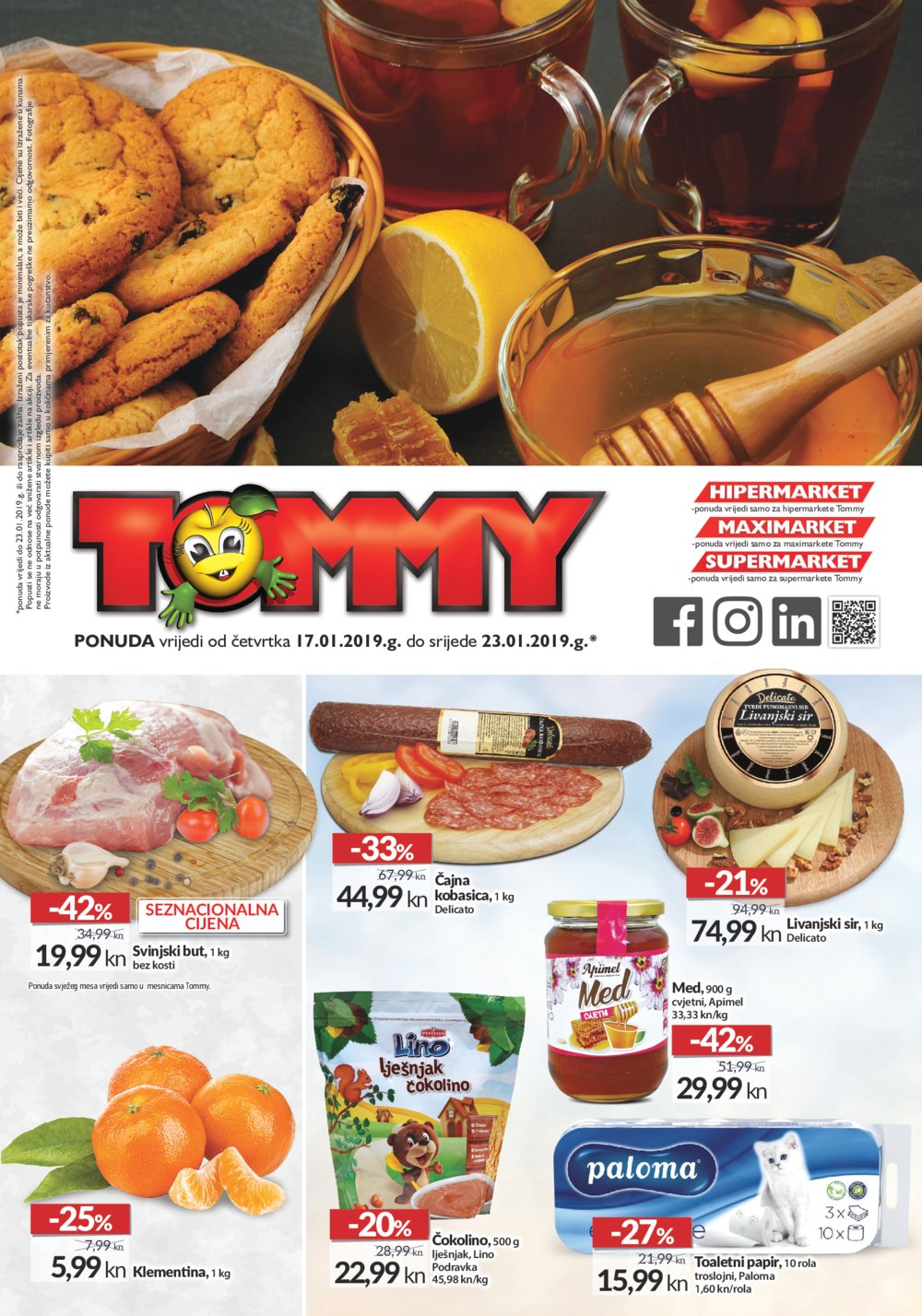 Tommy katalog Akcija 17.01.-23.01.2019.