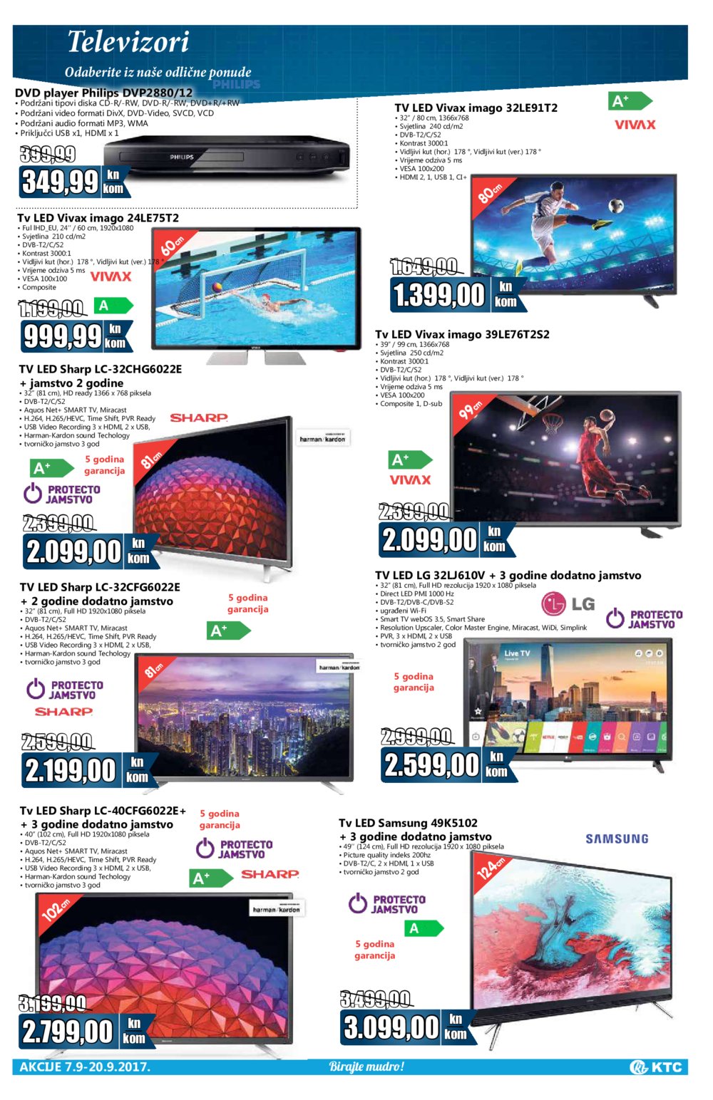 KTC katalog Tehnika 07.09.-20.09.2017.