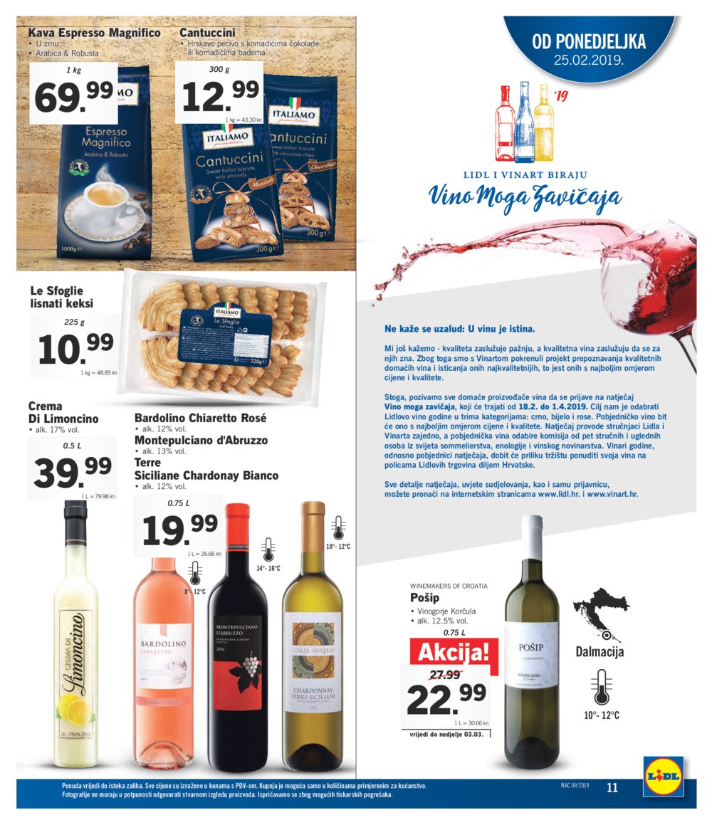 Lidl katalog Akcija 25.02.-03.03.2018.