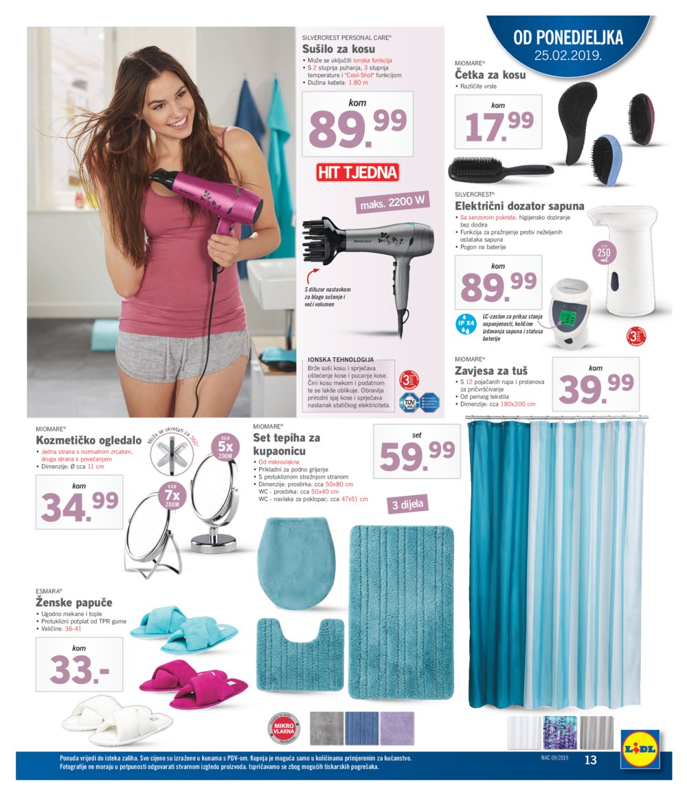 Lidl katalog Akcija 25.02.-03.03.2018.