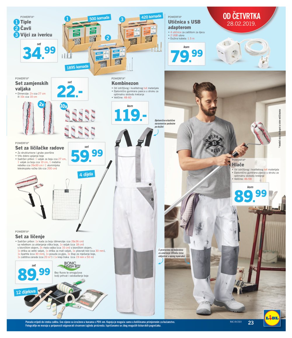 Lidl katalog Akcija 25.02.-03.03.2018.