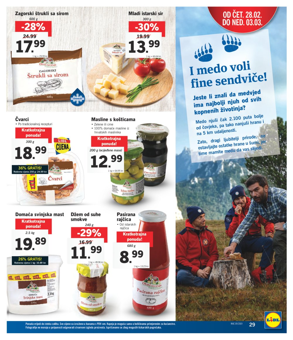 Lidl katalog Akcija 25.02.-03.03.2018.