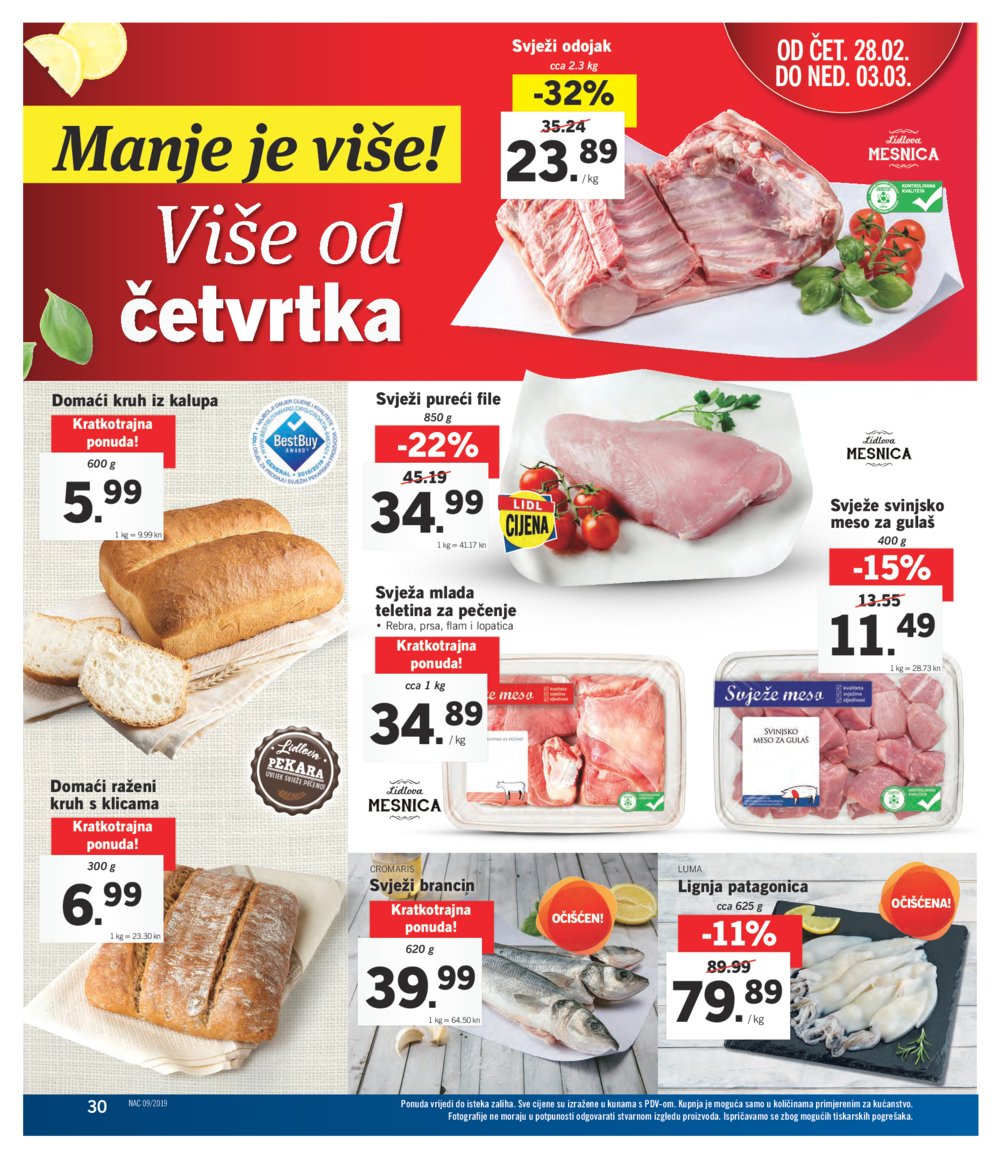 Lidl katalog Akcija 25.02.-03.03.2018.