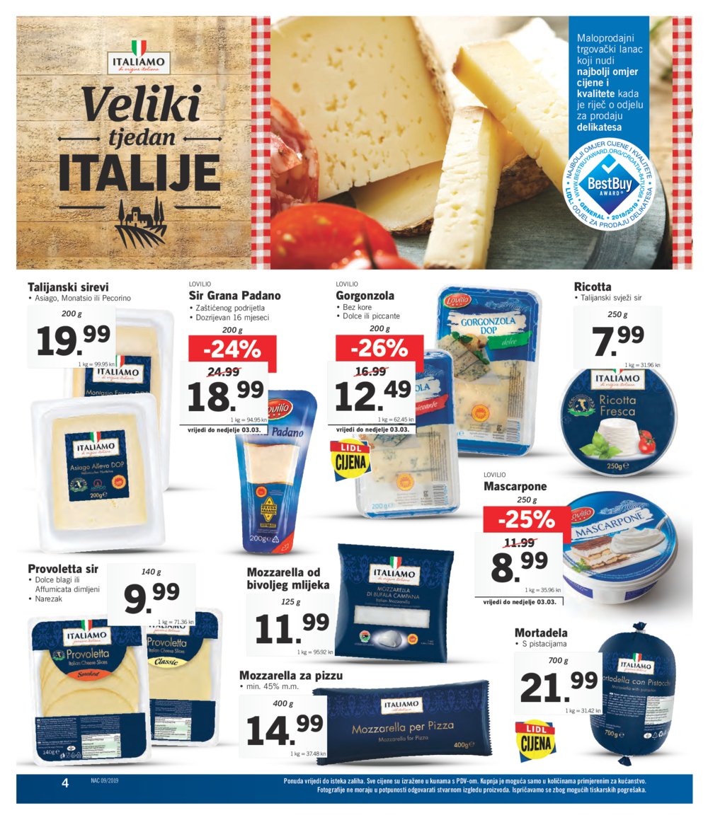 Lidl katalog Akcija 25.02.-03.03.2018.