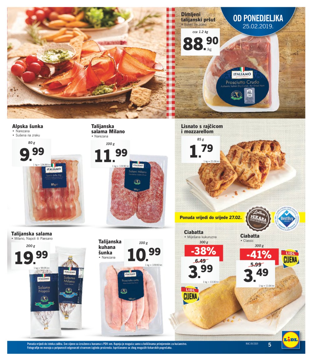Lidl katalog Akcija 25.02.-03.03.2018.