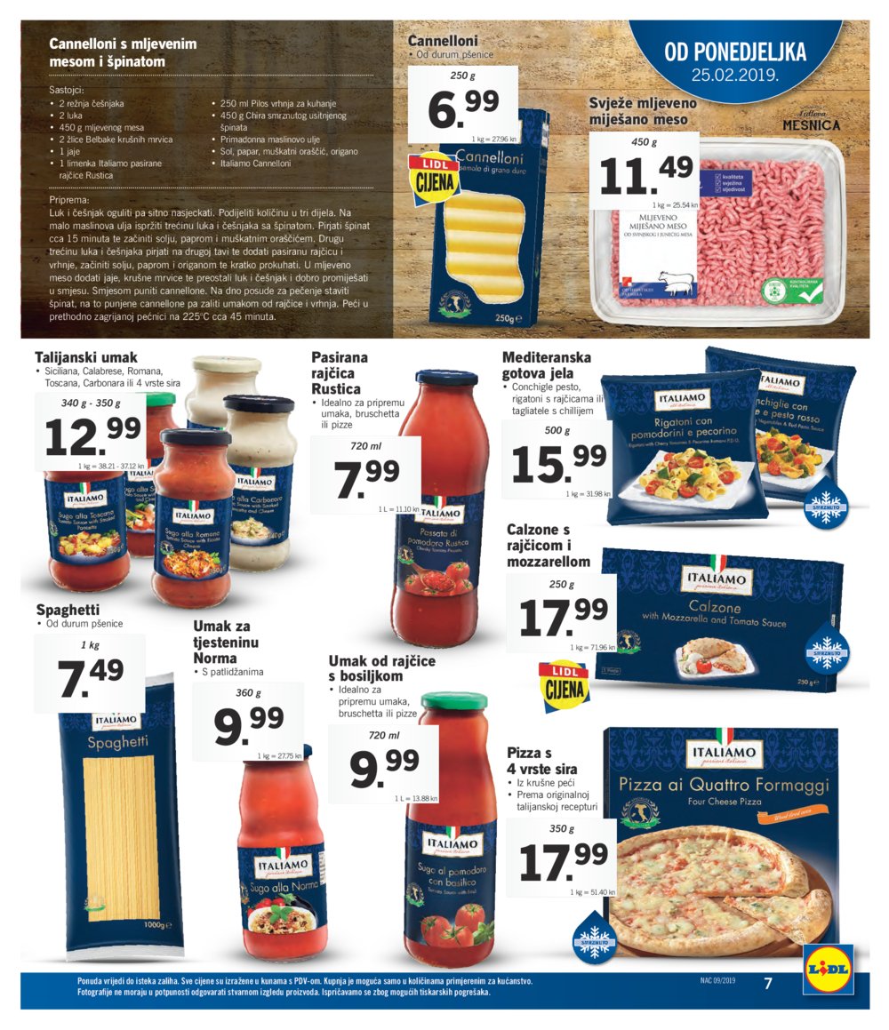 Lidl katalog Akcija 25.02.-03.03.2018.