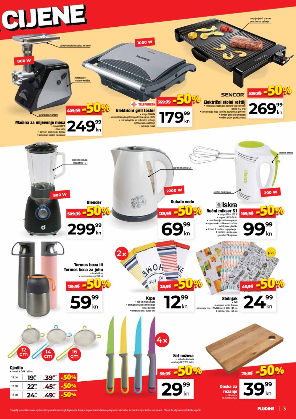 Plodine katalog Sve u pola cijene 28.02.-06.03.2019.