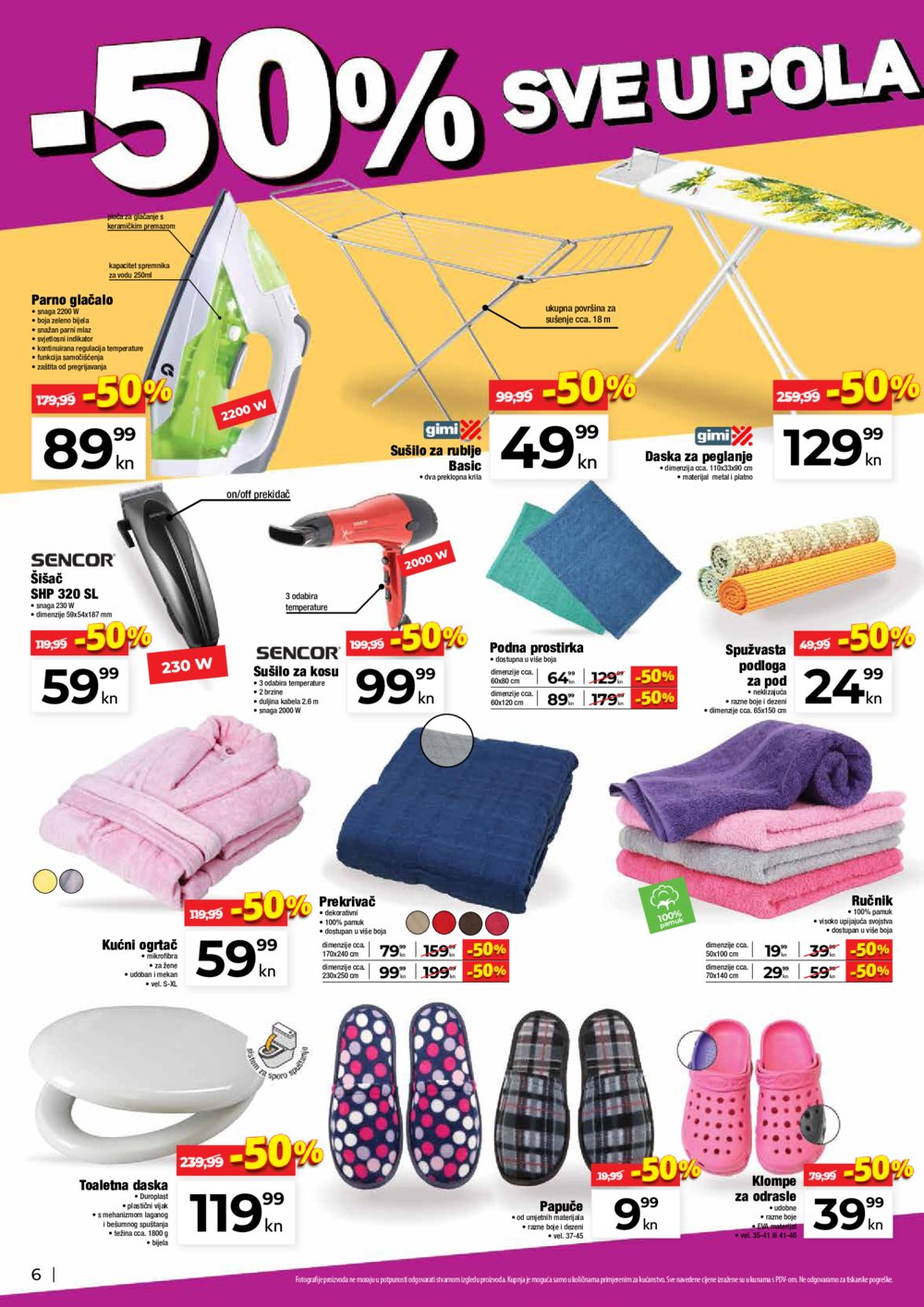 Plodine katalog Sve u pola cijene 28.02.-06.03.2019.