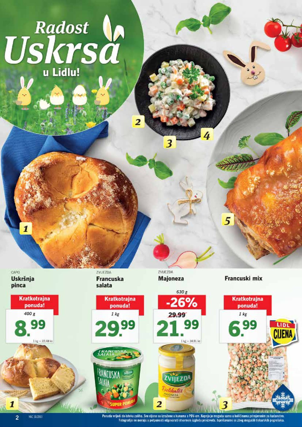 Lidl katalog Akcija 15.04.-20.04.2019.