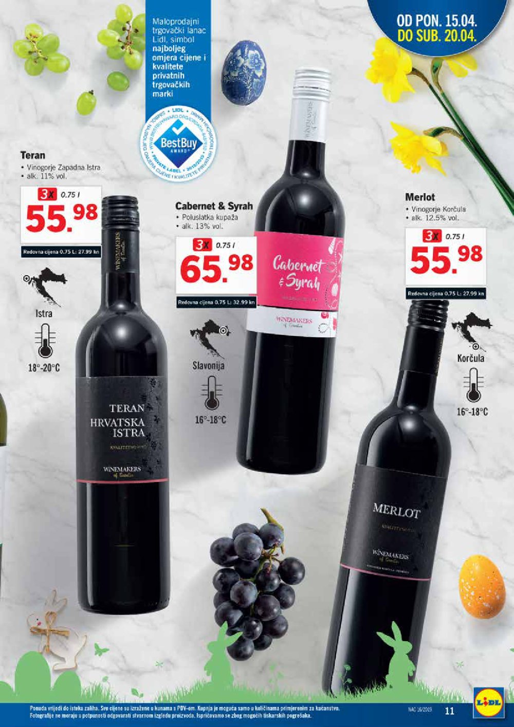 Lidl katalog Akcija 15.04.-20.04.2019.
